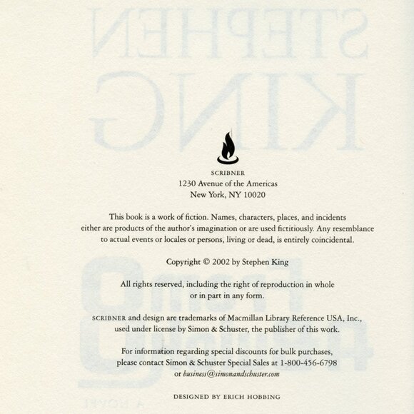 Book - Stephen King's From a Buick 8 (2002), 1st Edition Hardcover w/Dust Jacket - Picture 4 of 9